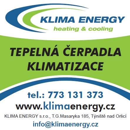 KLIMA ENERGY TEPELNÁ ČERPADLA